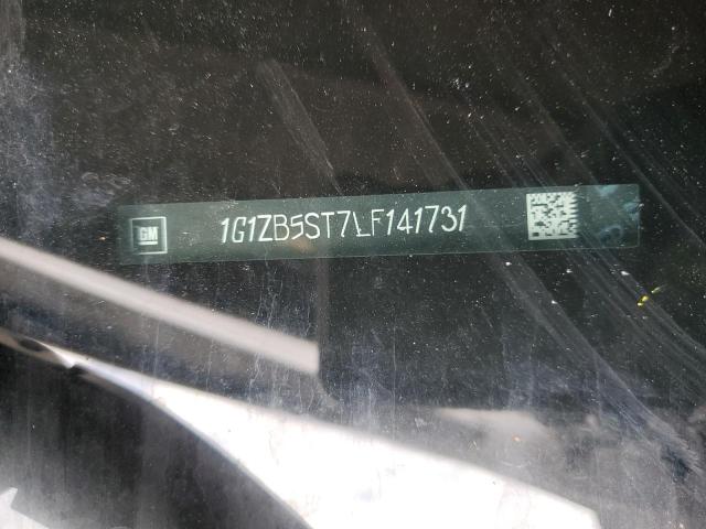 1G1ZB5ST7LF141731 - 2020 CHEVROLET MALIBU LS Bordeaux Foto 12