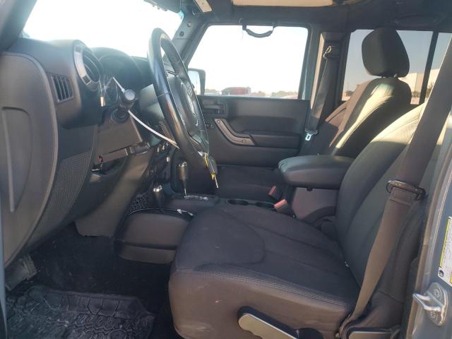 1C4BJWDG9EL229041 - 2014 JEEP WRANGLER U SPORT Մոխրագույն լուսանկար 7