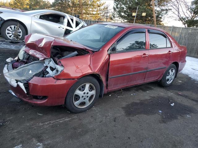 JTDBR32EX60089481 - 2006 TOYOTA COROLLA CE RED photo 1