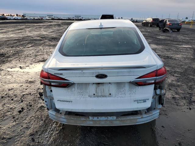 3FA6P0D90KR143182 - 2019 FORD FUSION TITANIUM WHITE photo 6