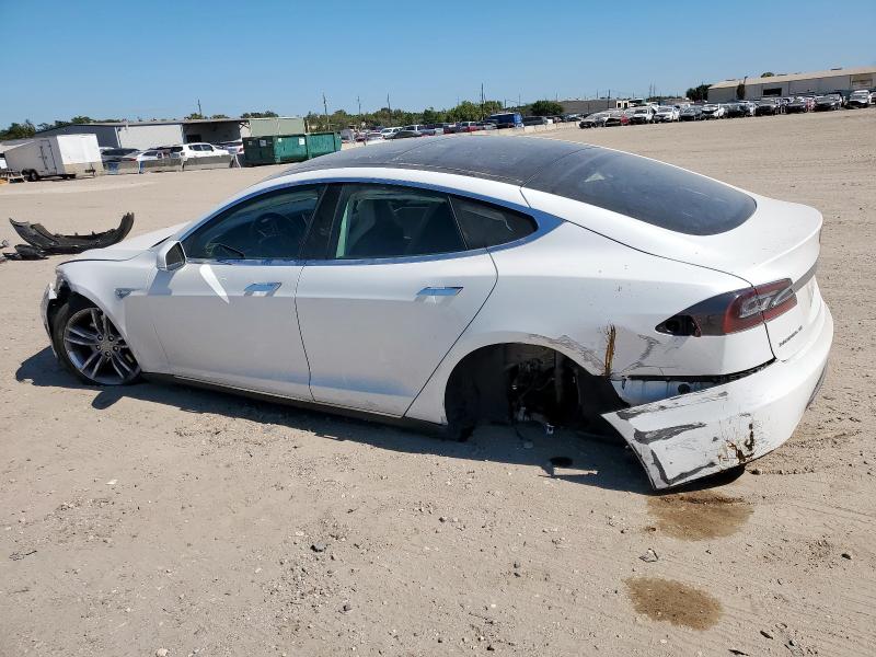 5YJSA1CG8DFP20495 - 2013 TESLA MODEL S Biały zdjęcie 2