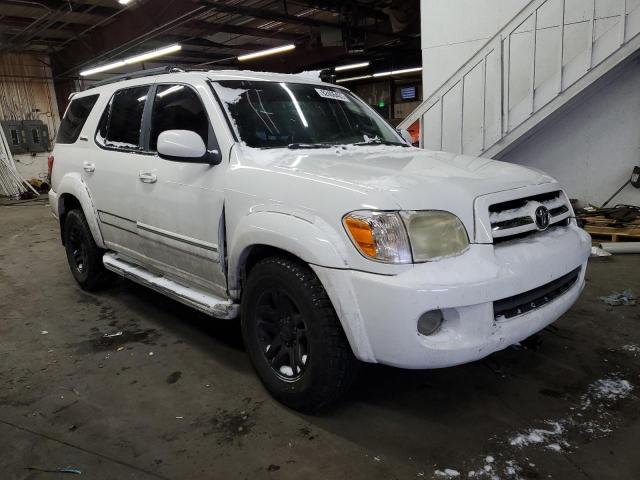 5TDZT38A35S245103 - 2005 TOYOTA SEQUOIA LIMITED WHITE photo 4