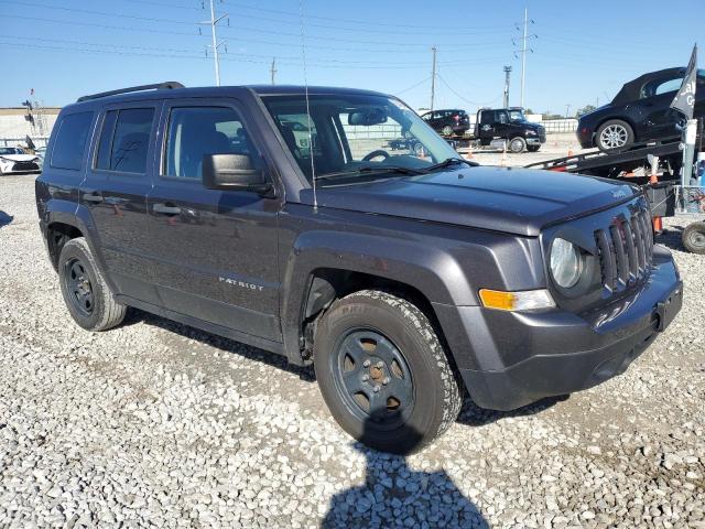 1C4NJPBA7GD677700 - 2016 JEEP PATRIOT SPORT 石墨色 照片 4