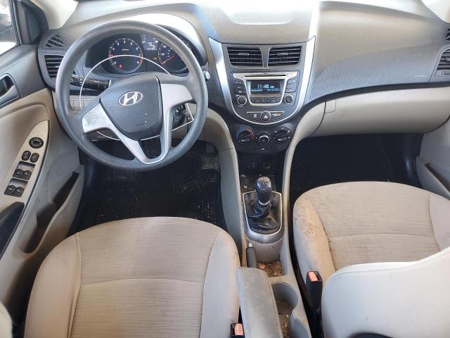 KMHCT4AE8GU049628 - 2016 HYUNDAI ACCENT SE 奶油色 照片 8