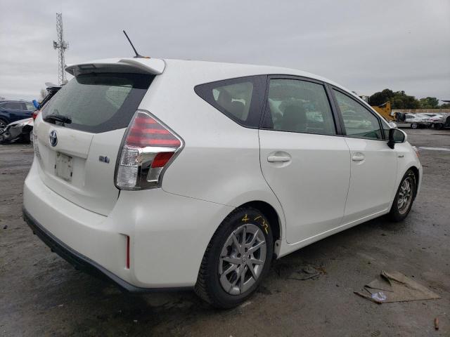 JTDZN3EU3FJ018114 - 2015 TOYOTA PRIUS V WHITE photo 3