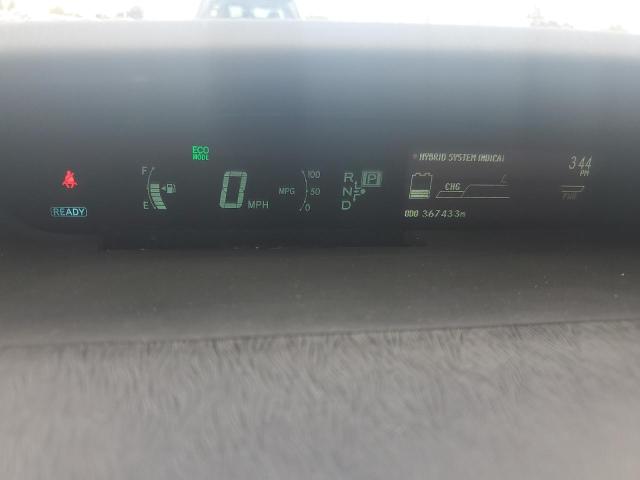 JTDKN3DU7A0186484 - 2010 TOYOTA PRIUS CHARCOAL photo 9