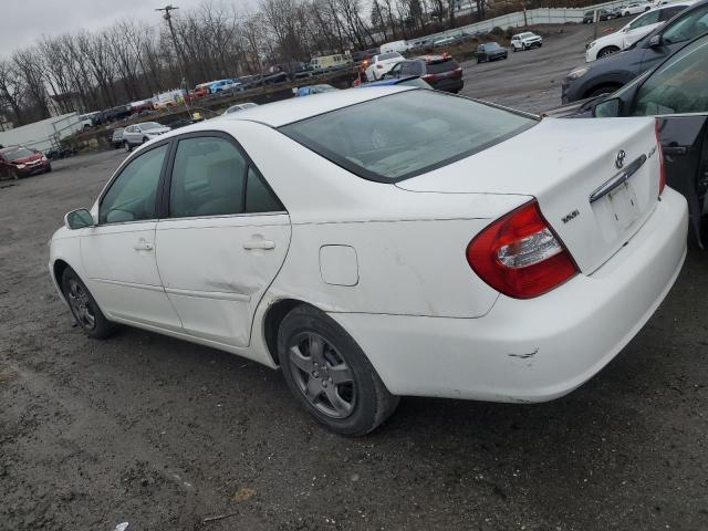 4T1BE32K53U188579 - 2003 TOYOTA CAMRY LE WHITE photo 2