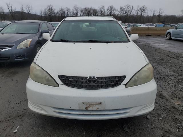4T1BE32K53U188579 - 2003 TOYOTA CAMRY LE WHITE photo 5