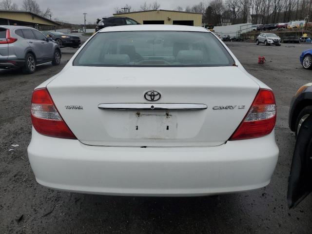 4T1BE32K53U188579 - 2003 TOYOTA CAMRY LE WHITE photo 6