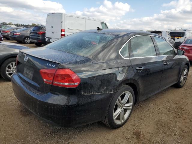 1VWBS7A38EC051978 - 2014 VOLKSWAGEN PASSAT SE 黑色 照片 3