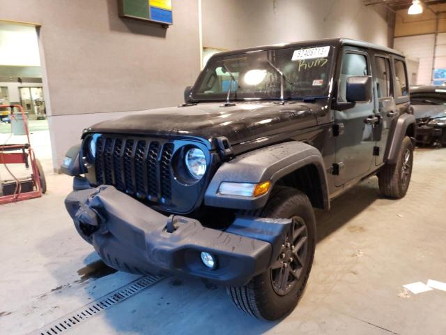 1C4PJXDN6RW123077 - 2024 JEEP WRANGLER SPORT BLACK photo 1