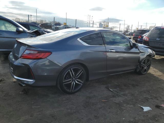 1HGCT2B0XGA003796 - 2016 HONDA ACCORD TOURING GRAY photo 3