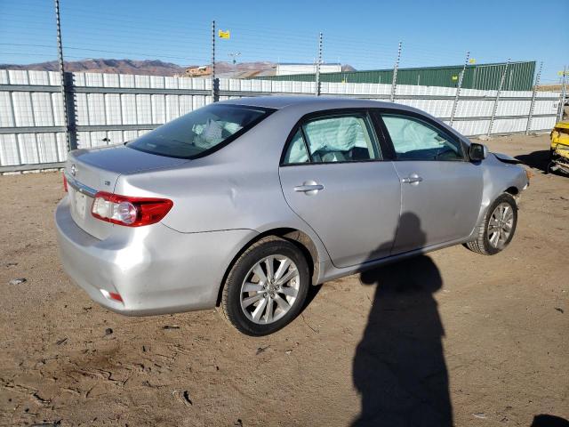 2T1BU4EE5BC536363 - 2011 TOYOTA COROLLA BASE SILVER photo 3