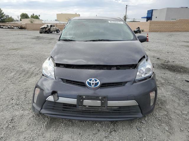 JTDKN3DP2F3074644 - 2015 TOYOTA PRIUS PLUG رمادي صورة 5