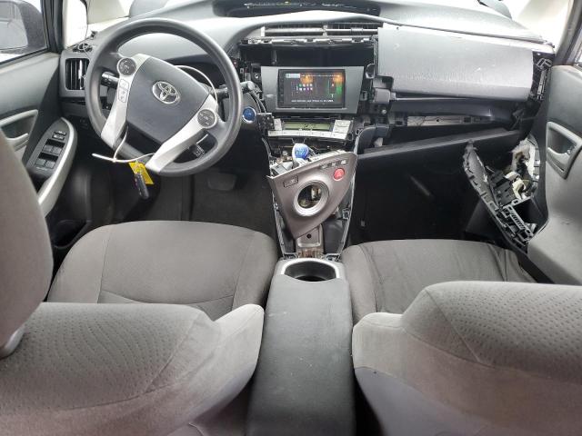 JTDKN3DP2F3074644 - 2015 TOYOTA PRIUS PLUG رمادي صورة 8