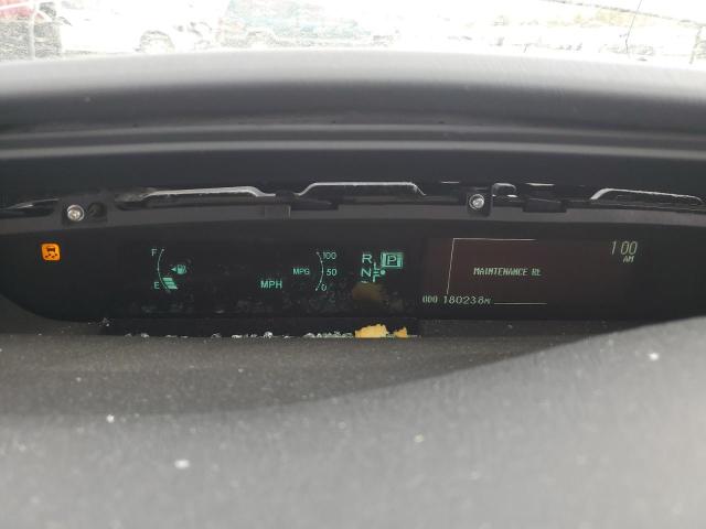 JTDKN3DP2F3074644 - 2015 TOYOTA PRIUS PLUG رمادي صورة 9