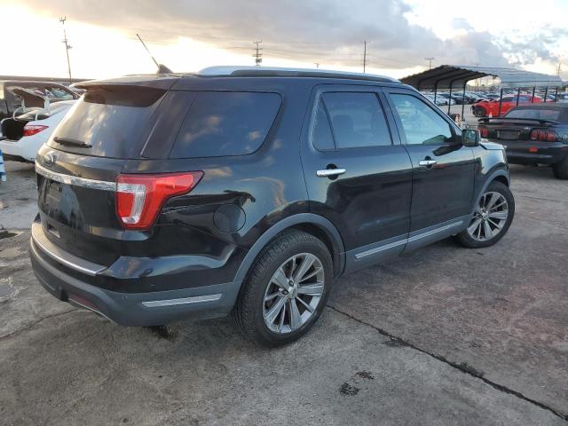 1FM5K7F80JGA45921 - 2018 FORD EXPLORER LIMITED BLACK photo 3