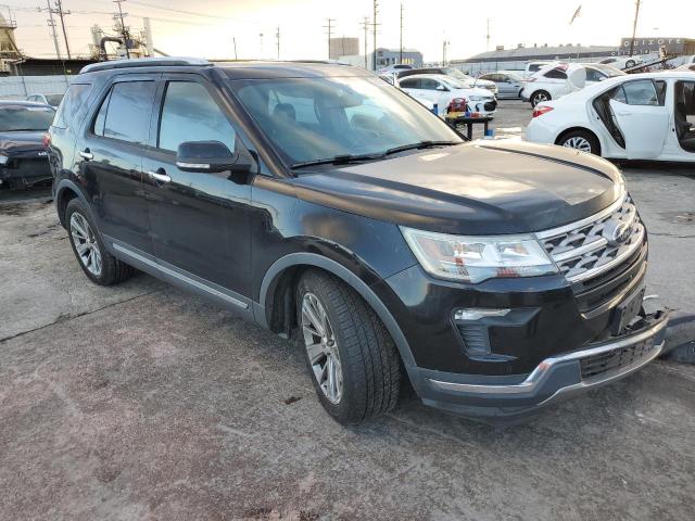 1FM5K7F80JGA45921 - 2018 FORD EXPLORER LIMITED BLACK photo 4