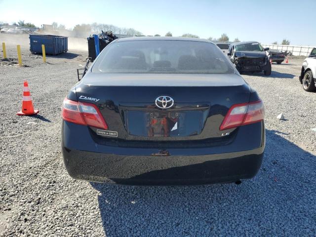 4T1BE46K47U167521 - 2007 TOYOTA CAMRY CE BLACK photo 6
