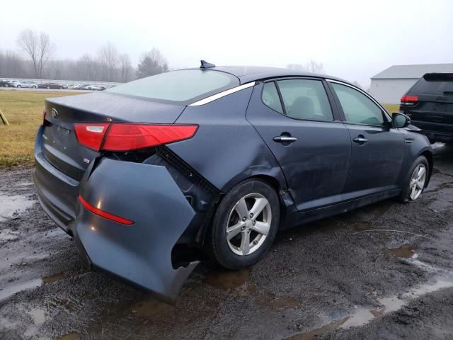 5XXGM4A75FG482154 - 2015 KIA OPTIMA LX BLUE photo 3