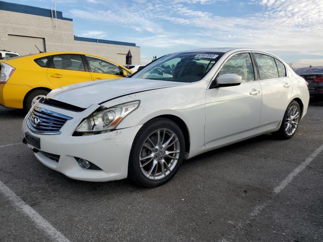 JN1CV6AP0CM933099 - 2012 INFINITI G37 BASE WHITE photo 1