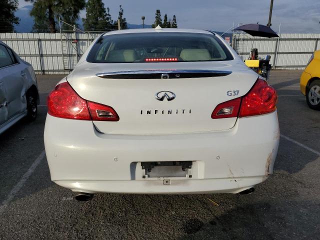 JN1CV6AP0CM933099 - 2012 INFINITI G37 BASE WHITE photo 6