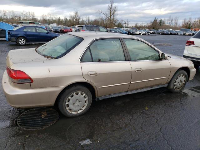 1HGCG55442A085263 - 2002 HONDA ACCORD LX GOLD photo 3