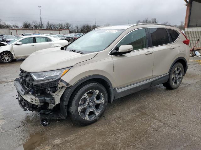 5J6RW2H98JL012069 - 2018 HONDA CR-V TOURING BEIGE photo 1