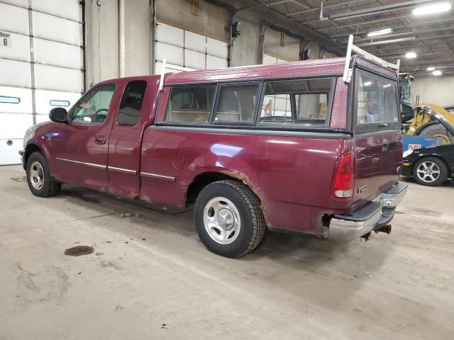 1FTZX1761WNC24943 - 1998 FORD F150 BURGUNDY photo 2