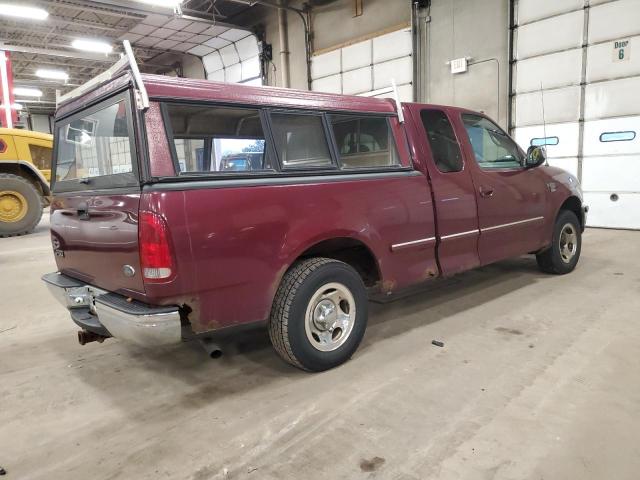 1FTZX1761WNC24943 - 1998 FORD F150 BURGUNDY photo 3