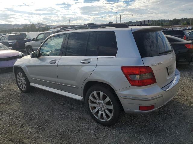 WDCGG8HB6AF467270 - 2010 MERCEDES-BENZ GLK 350 4MATIC SILVER photo 2