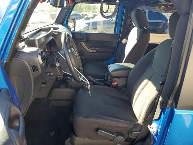 1C4AJWAG3GL223528 - 2016 JEEP WRANGLER SPORT Կապույտ լուսանկար 7