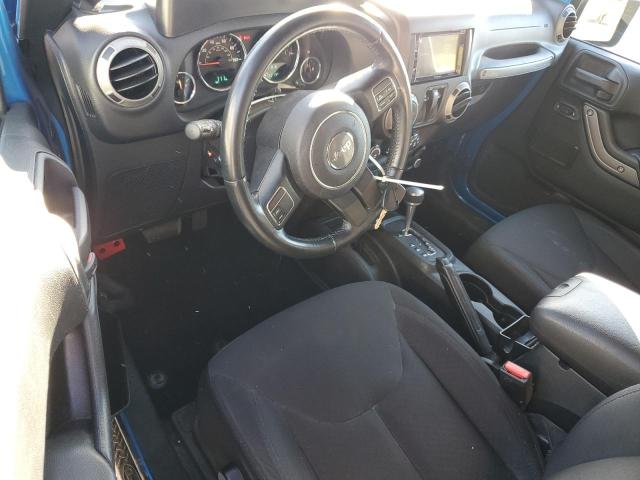 1C4AJWAG3GL223528 - 2016 JEEP WRANGLER SPORT Կապույտ լուսանկար 8