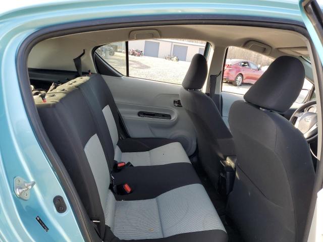 JTDKDTB36D1044218 - 2013 TOYOTA PRIUS C BLUE photo 10