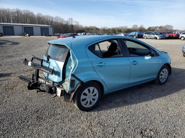 JTDKDTB36D1044218 - 2013 TOYOTA PRIUS C BLUE photo 3