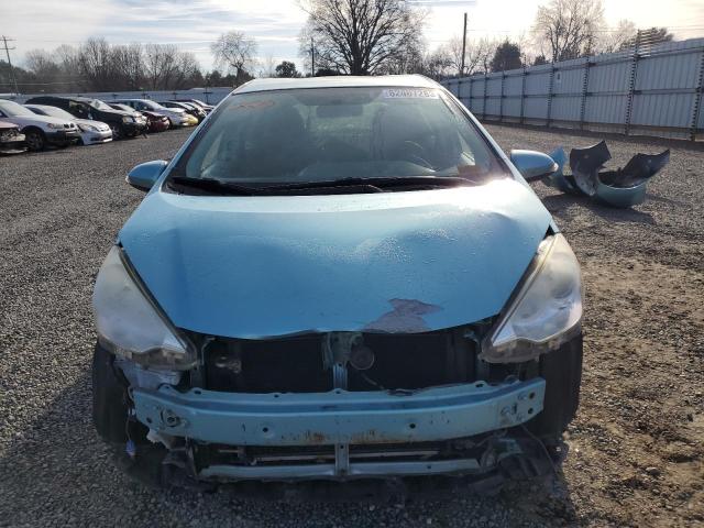 JTDKDTB36D1044218 - 2013 TOYOTA PRIUS C BLUE photo 5