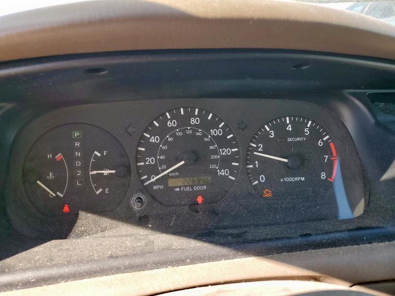 4T1BF28K5YU949455 - 2000 TOYOTA CAMRY LE 白色 照片 9