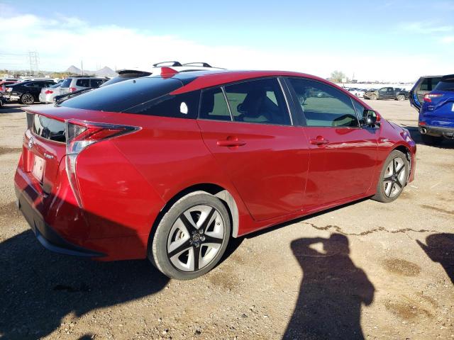 JTDKARFU9G3500235 - 2016 TOYOTA PRIUS RED photo 3