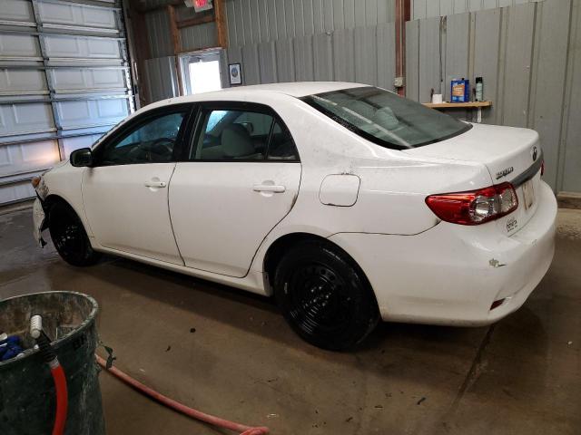 5YFBU4EE3DP201783 - 2013 TOYOTA COROLLA BASE Белый фото 2
