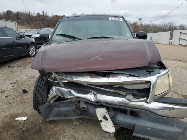 1FTRX17L0YNA28453 - 2000 FORD F150 MAROON photo 5