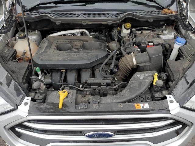 MAJ6P1UL7JC171141 - 2018 FORD ECOSPORT SE SILVER photo 12