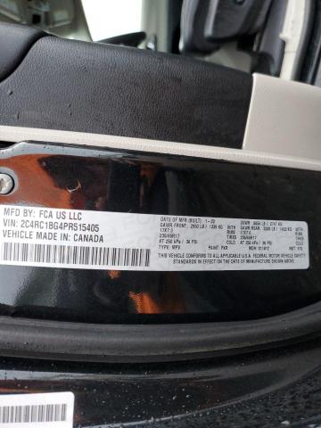 2C4RC1BG4PR515405 - 2023 CHRYSLER PACIFICA TOURING L BLACK photo 13