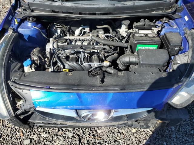 KMHCU4AE9CU195477 - 2012 HYUNDAI ACCENT GLS ლურჯი ფოტო 11