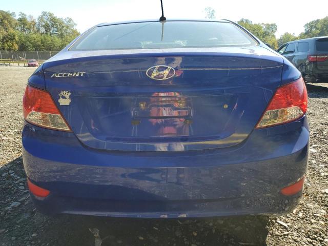 KMHCU4AE9CU195477 - 2012 HYUNDAI ACCENT GLS ლურჯი ფოტო 6