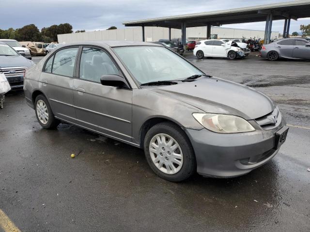 2HGES16664H641139 - 2004 HONDA CIVIC LX BROWN photo 4