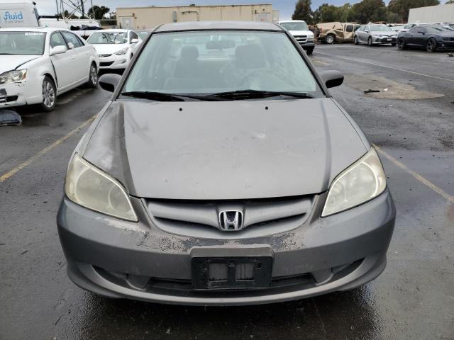 2HGES16664H641139 - 2004 HONDA CIVIC LX BROWN photo 5