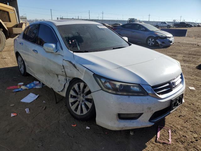 1HGCR3F87EA022906 - 2014 HONDA ACCORD EXL WHITE photo 4