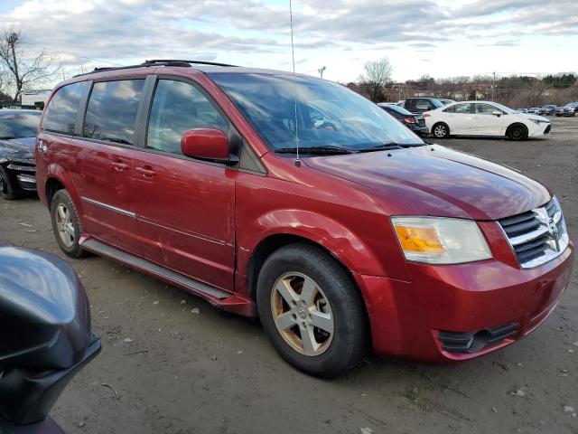 2D4RN5D11AR402872 - 2010 DODGE GRAND CARA SXT RED photo 4