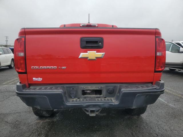 1GCGTEENXH1332864 - 2017 CHEVROLET COLORADO ZR2 RED photo 6