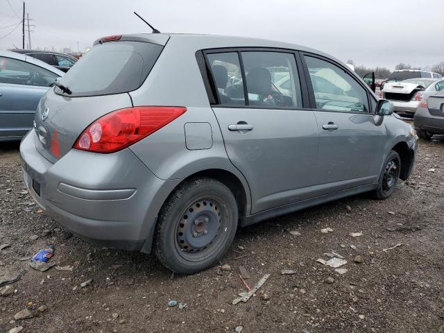 3N1BC13E58L432176 - 2008 NISSAN VERSA S GRAY photo 3